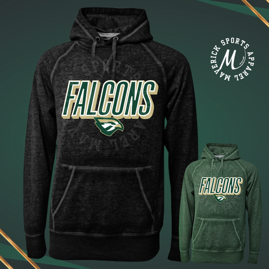 Fields Store Elementary Falcons Adult Burnout Hoodie