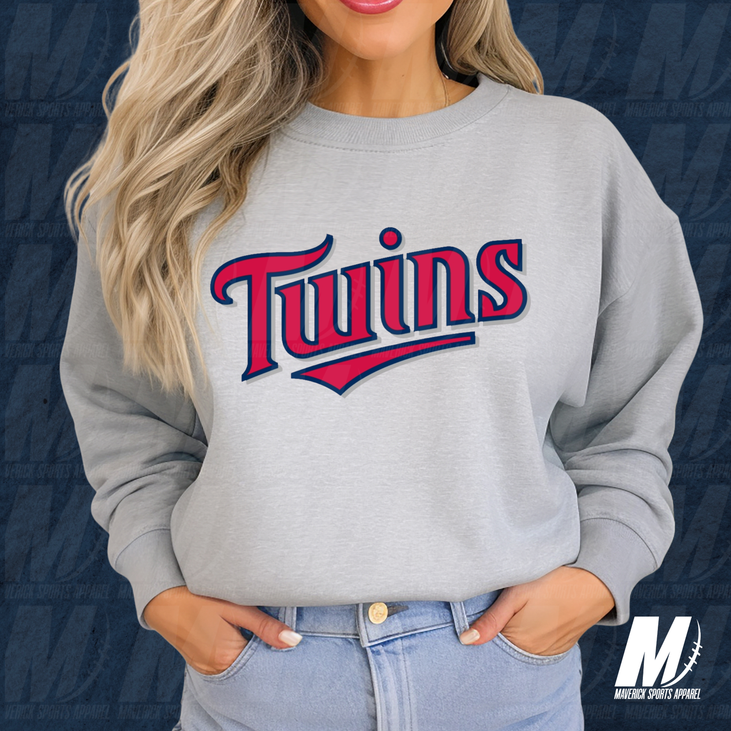 Twins Fleece Crewneck Sweatshirt