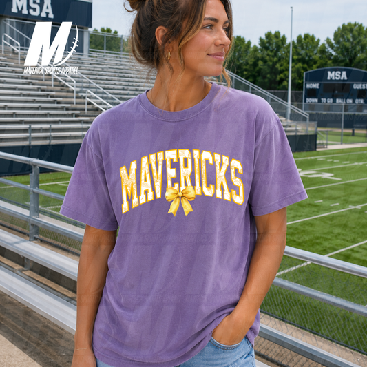 Morton Ranch Mavericks Varsity Floral – Comfort Colors® Series