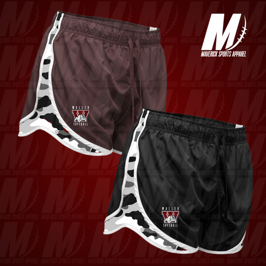 Waller Softball Women's Camo Running Short
