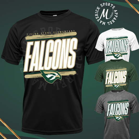 Fields Store Elementary Varsity Falcons Tee – Xtreme-Tek Dri-Fit